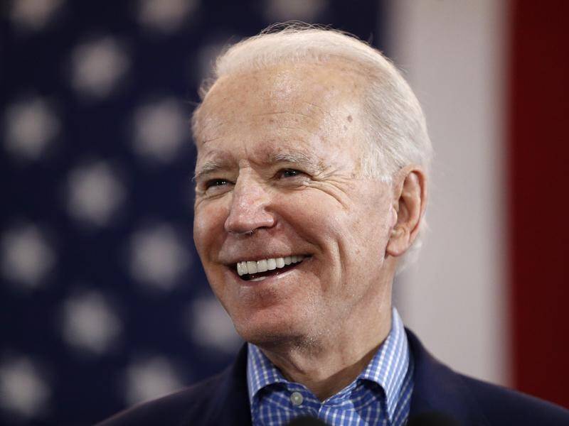 Democratic presidential candidate Joe Biden says a mail ballot should be part of the US election.