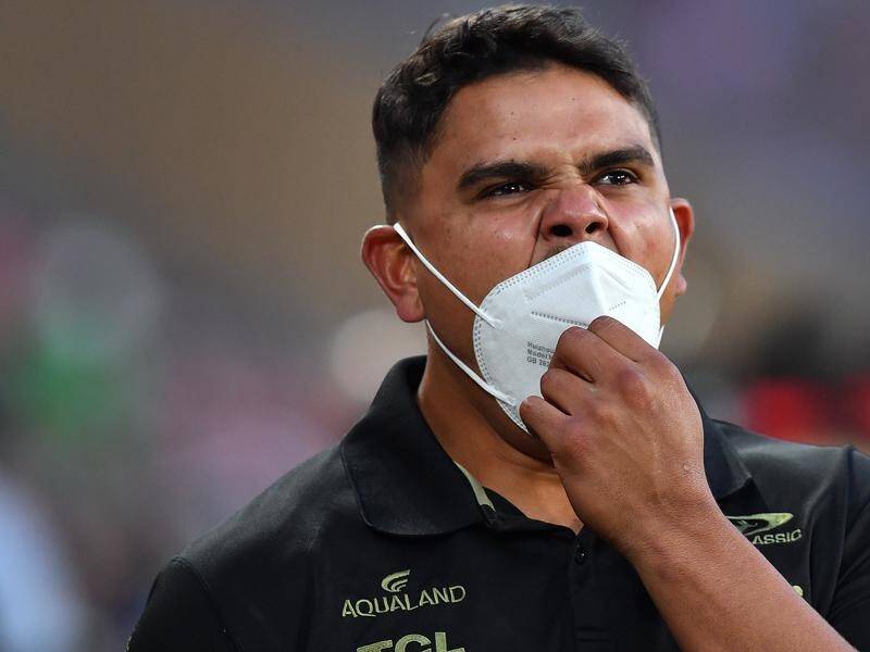 Latrell Mitchell is unhappy with the COVID-19 restrictions as they return to pre-season training.