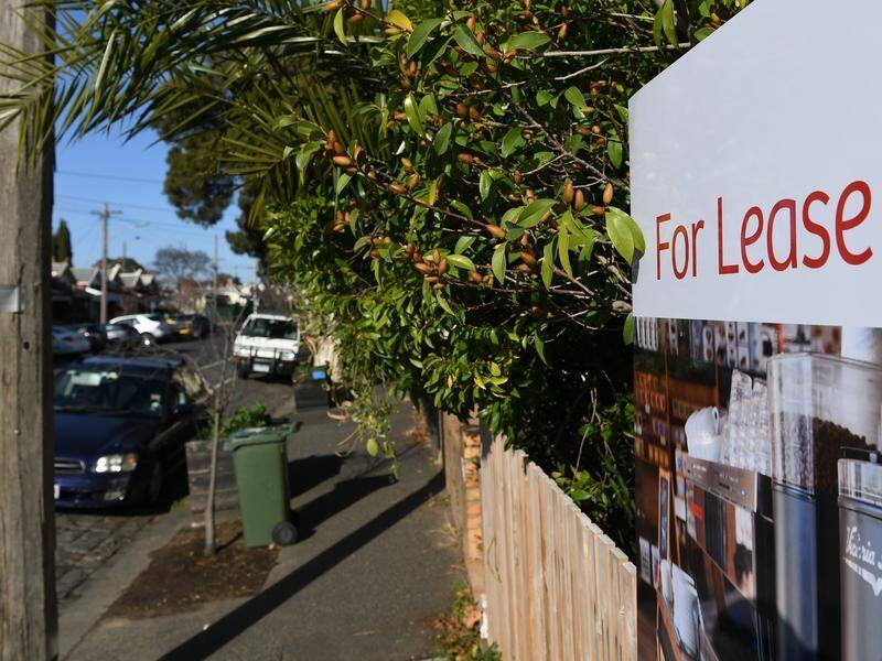 The average renter now has to find nearly $140 extra a week compared with mid-2020. (James Ross/AAP PHOTOS)