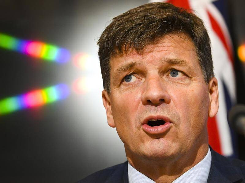Angus Taylor has described opponents of gas expansion as acting against Australia's interests.