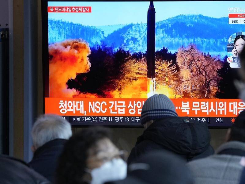 North Korea has fired what's believed to be a ballistic missile off the Korean peninsula.