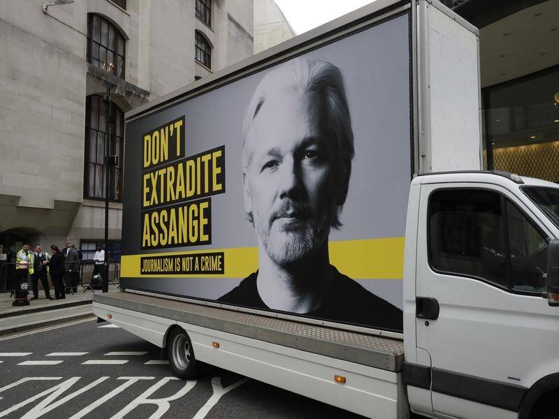 A London court has been told that Julian Assange's extradition trial is "political".