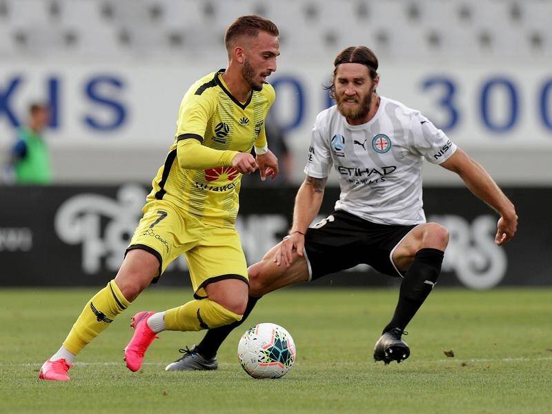 Wellington have beaten a wayward Melbourne City 1-0 in their A-League match in Auckland.