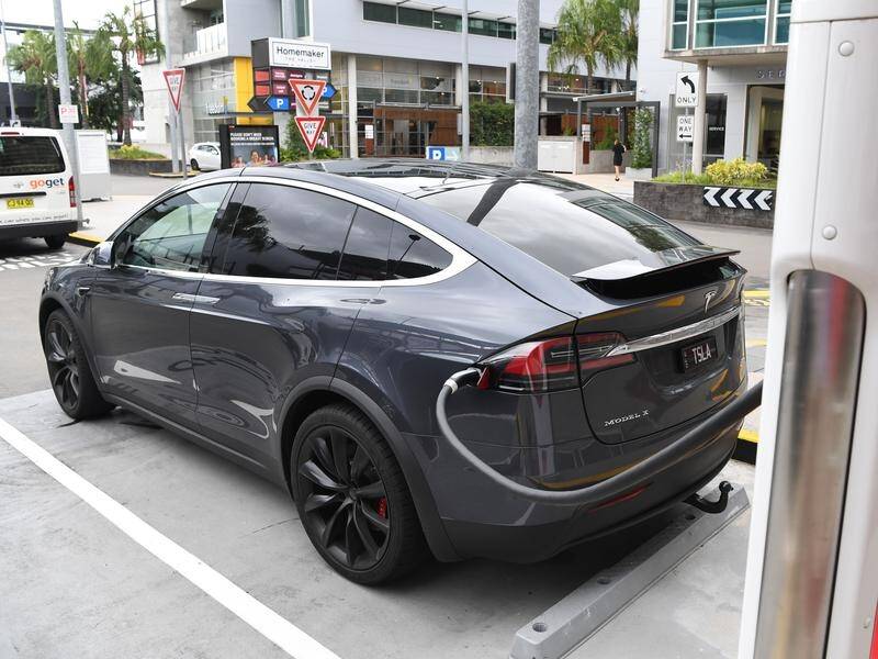 Charging electric cars via the national grid may expose the system to cyber attacks, experts warn. (Dan Peled/AAP PHOTOS)