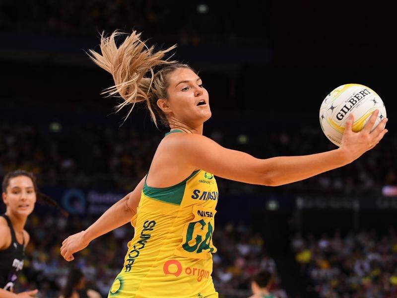 Pregnant Gretel Bueta has been included in the Australian netball squad despite not playing.