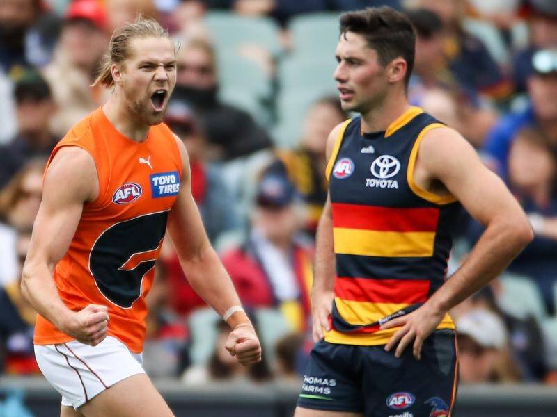 Harry Himmelberg hopes GWS can replicate their impressive win over Adelaide against Geelong.