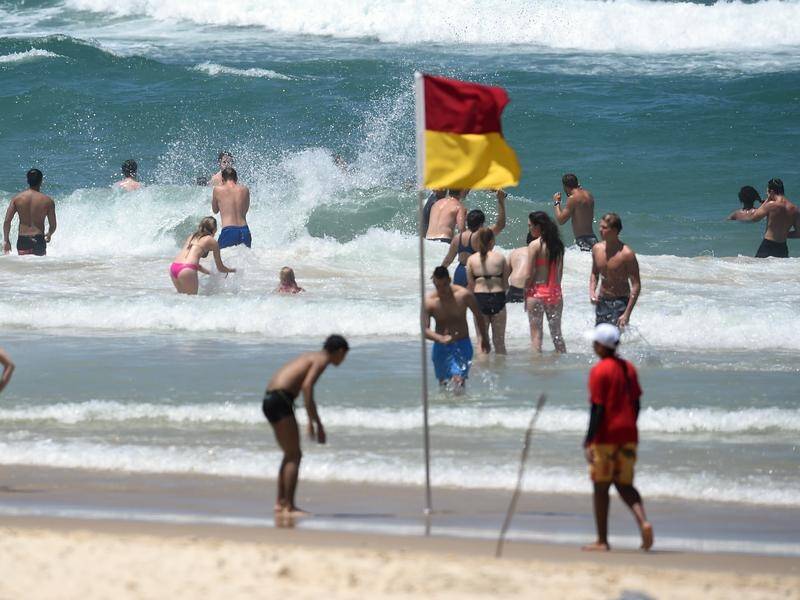 Holidaymakers have been told to take extra care after a number of drownings since Christmas Day. (Dan Peled/AAP PHOTOS)