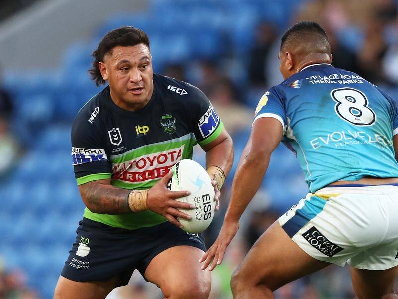 Josh Papalii has committed to play for Samoa at the Rugby League World Cup. (Jason O'BRIEN/AAP PHOTOS)