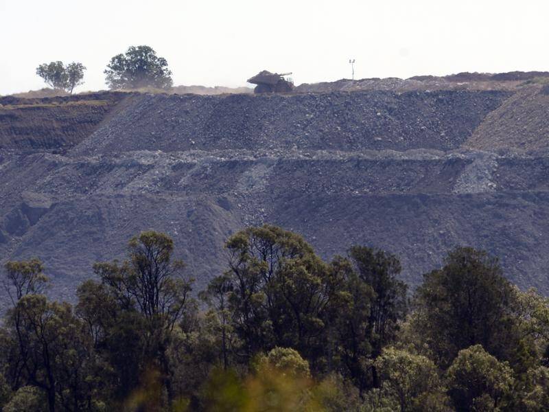 Activists want a water licence granted for stage three of the New Acland coal mine to be reviewed. (Dan Peled/AAP PHOTOS)