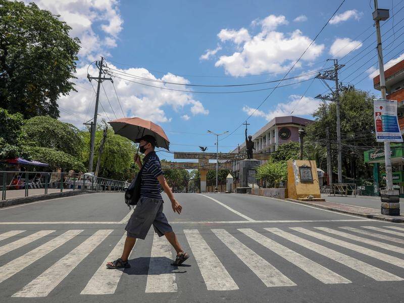 Manila remains under lockdown until May 15 but other areas are having restrictions eased.
