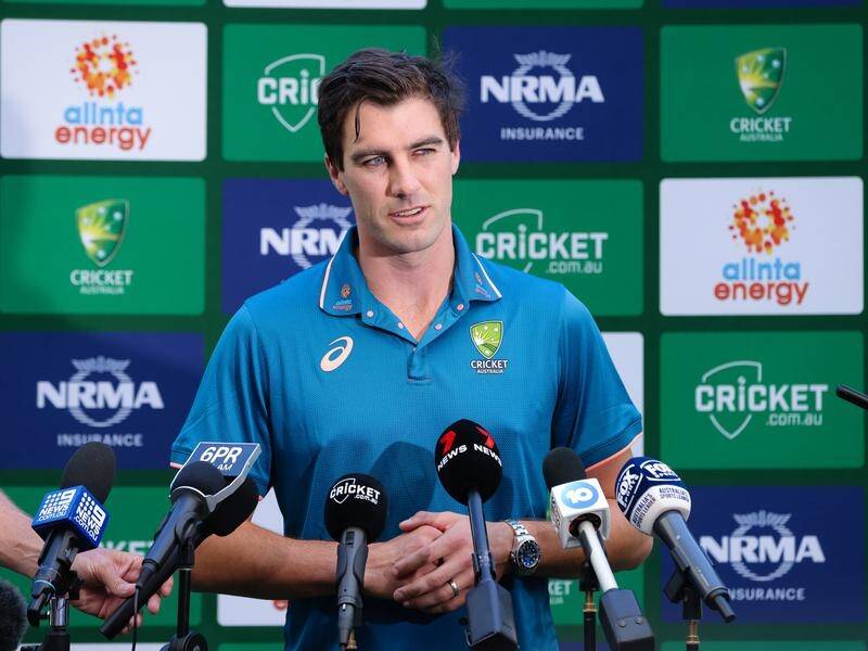 Pat Cummins says off-field issues will not affect Australia ahead of Tests against the West Indies. (Richard Wainwright/AAP PHOTOS)