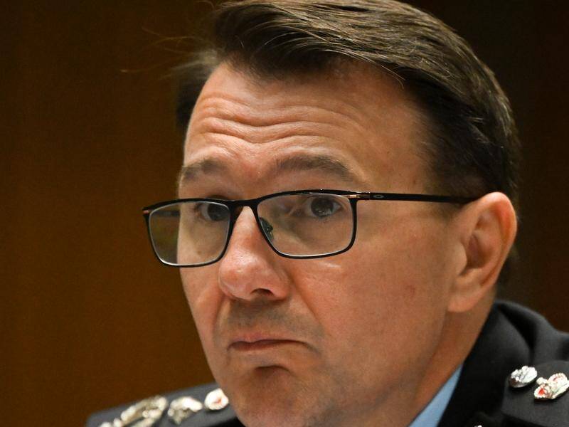 The AFP says Commissioner Reece Kershaw was misquoted on younger people needing more praise. (Lukas Coch/AAP PHOTOS)