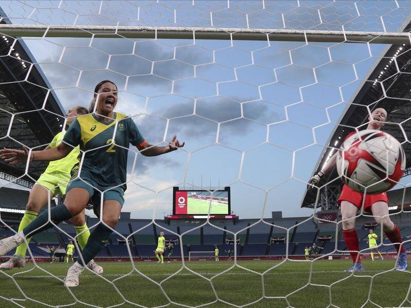 The Matildas can secure a shot at an Olympic gold medal by beating Sweden in their semi-final.