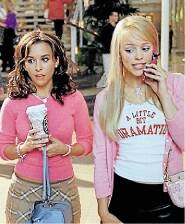 In Mean Girls: The Musical pop singer Renee Rapp assume the role of Regina George made famous by Rachel McAdams (pictured right in Tina Fey's original 2004 comedy). File picture.