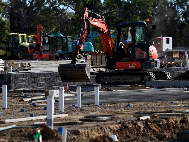 NSW Labor says its $30m build-to-rent pilot scheme will ease the pain of finding an affordable home. (Joel Carrett/AAP PHOTOS)