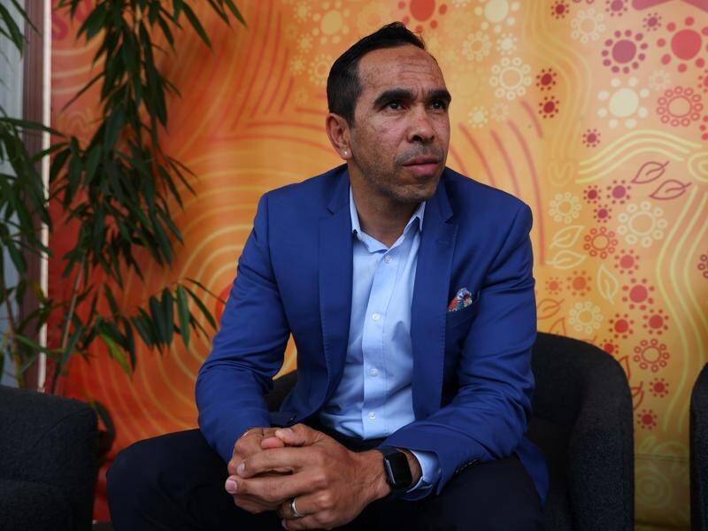 AFL legend Eddie Betts has shared disturbing footage of his children being racially abused. (Con Chronis/AAP PHOTOS)