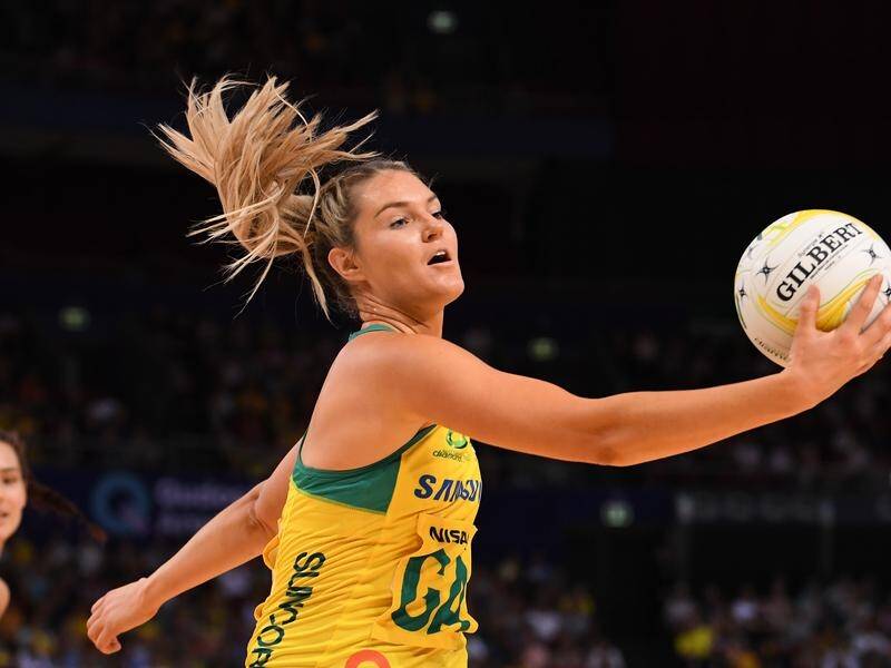 Gretel Bueta was player of the tournament as Australia beat England to clinch the Quad Series title.