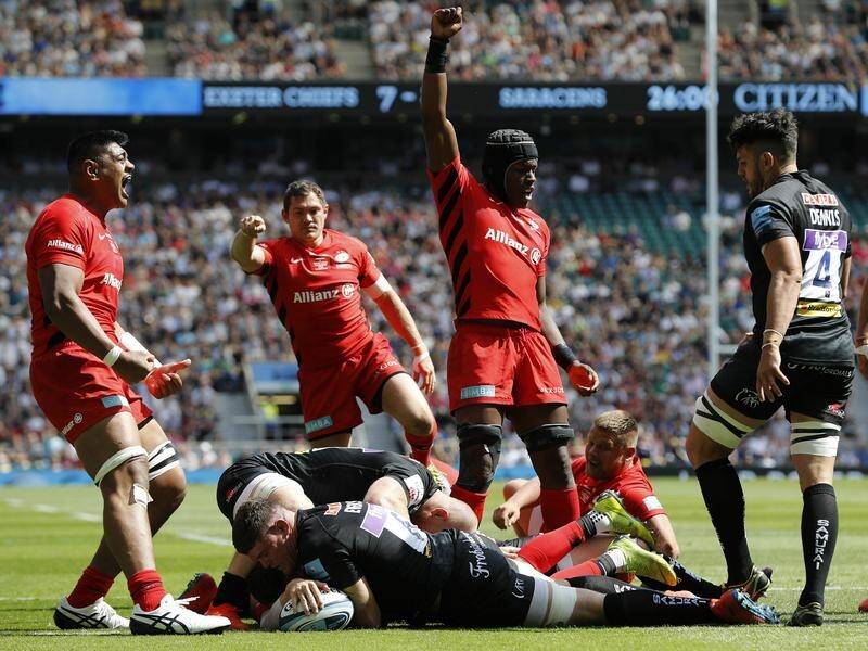 Saracens' domination of English rugby's top flight is over after their relegation was confirmed.