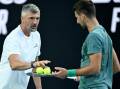 World No.1 Novak Djokovic has ended his time with coach Goran Ivanisevic. (James Ross/AAP PHOTOS)