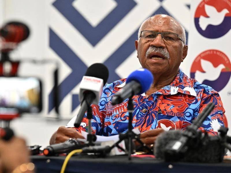 Sitiveni Rabuka says he doesn't have confidence in Fiji's electoral processes. (Mick Tsikas/AAP PHOTOS)