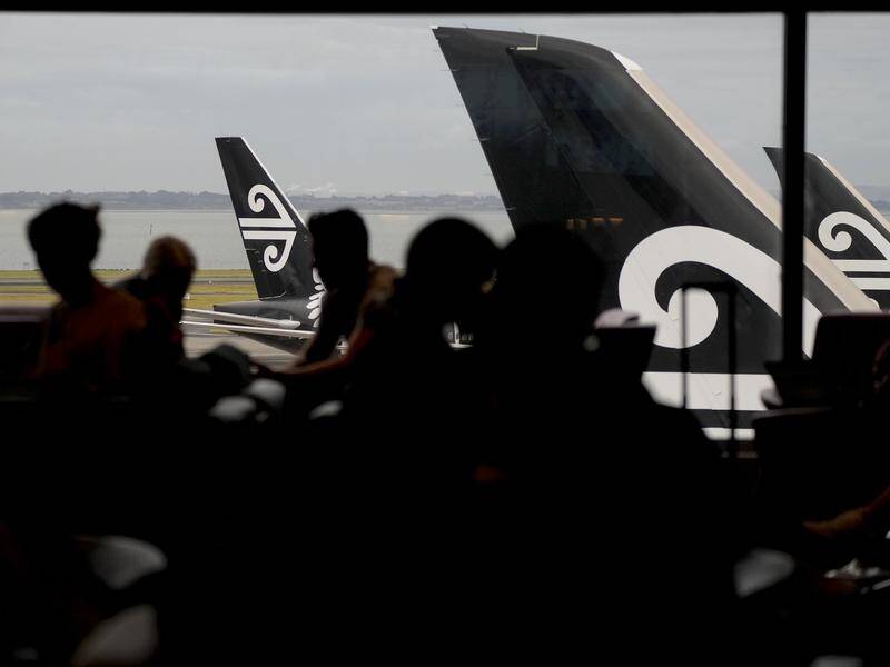 Air New Zealand confirmed the hold on flights due to bad weather. (file photo) (AP PHOTO)