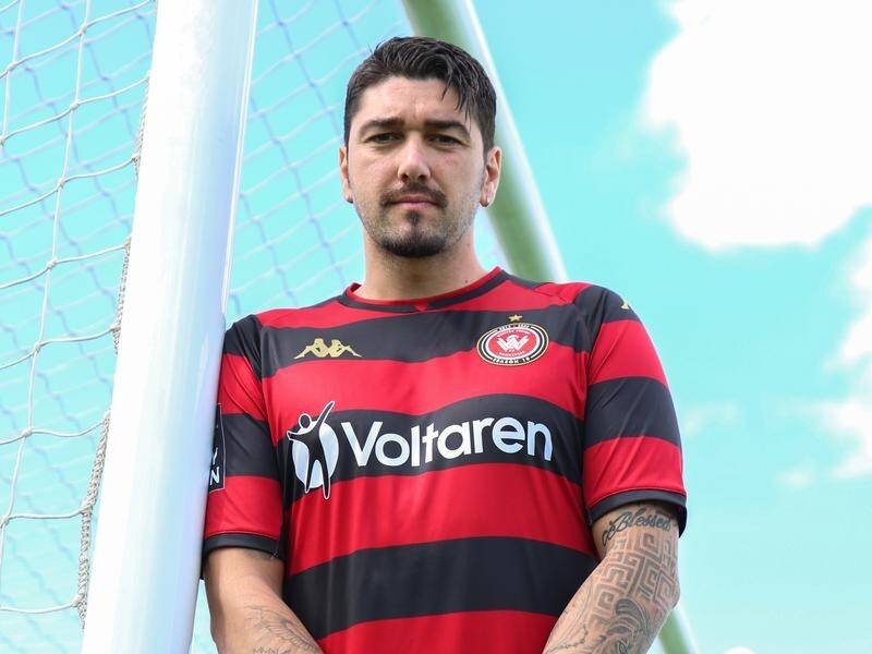 Dimitri Petratos is one of local talents in Western Sydney Wanderers' squad this season.