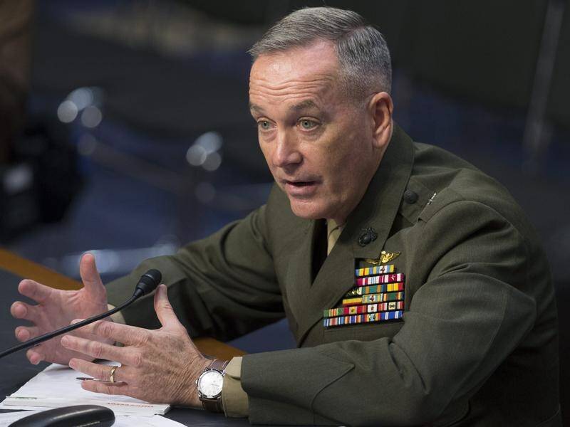US Marine General Joseph Dunford wants a military coalition to safeguard waters off Iran and Yemen.