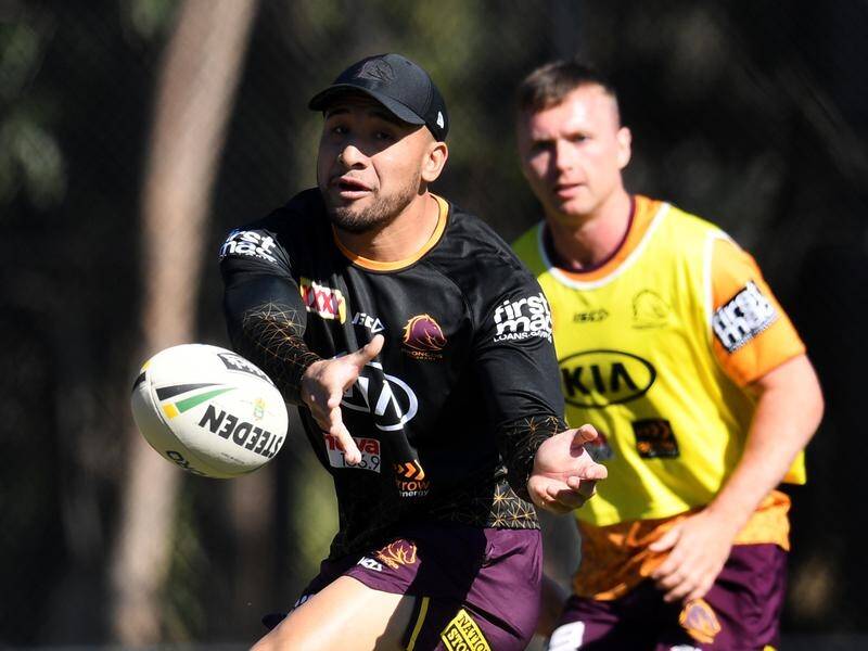 Jamil Hopoate played 12 NRL matches in Brisbane's sub-par 2020 campaign, mostly off the bench.