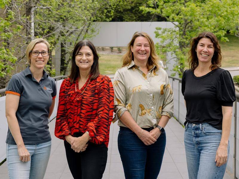 Sarah Cannard, Leanne Cunnold, Michelle Keegan and Dawn McIntosh lead Australia's lunar project. (HANDOUT/PR PERTH)
