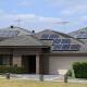 Some 42 per cent of solar owners say they save more than 70 per cent off their electricity bills. (Dan Himbrechts/AAP PHOTOS)
