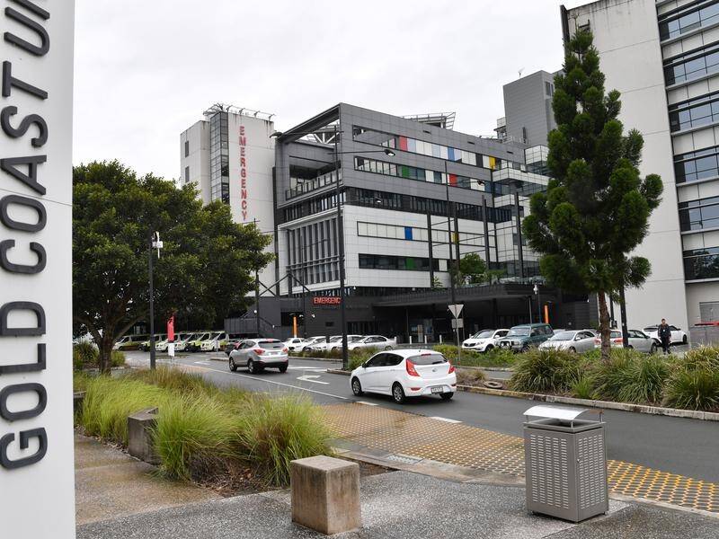 An 81-year-old man is recovering from COVID-19 in the Gold Coast University Hospital.
