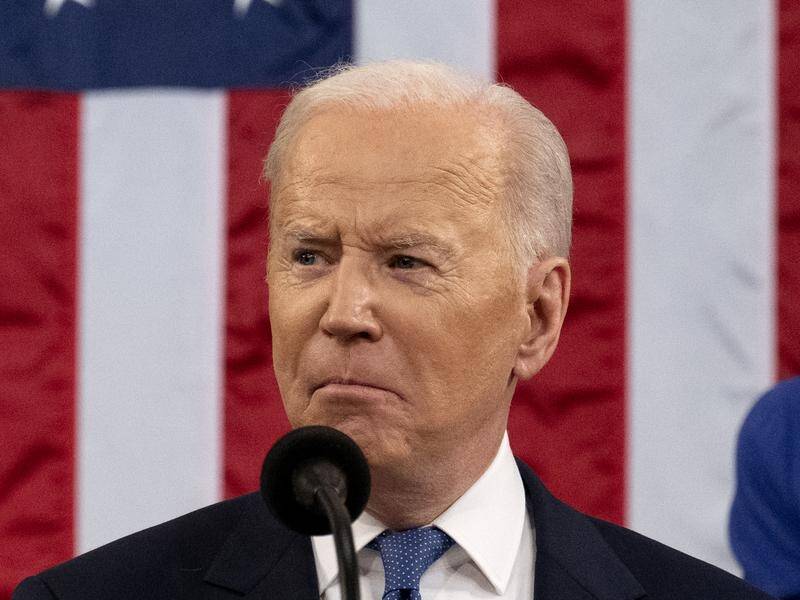 Joe Biden has thanked Australia's efforts to combat Russian aggression in Ukraine.