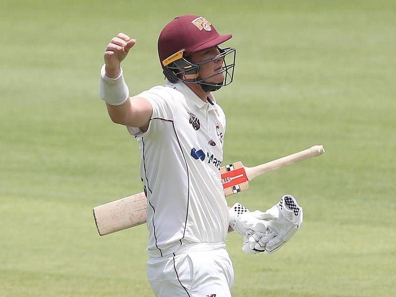 Matthew Renshaw was one of the Australia A batters to get out after a solid start.