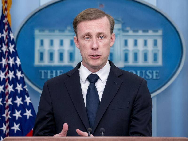 White House official Jake Sullivan says the US is ready to talk nuclear arms control with Russia. (AP PHOTO)