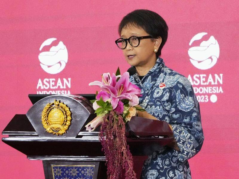Foreign Minister Retno Marsudi says Indonesia will host negotiations on the stalled code of conduct. (AP PHOTO)