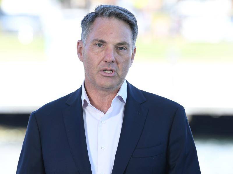 Deputy PM Richard Marles says Australia will continue to provide Ukraine with military supplies. (Julian Smith/AAP PHOTOS)