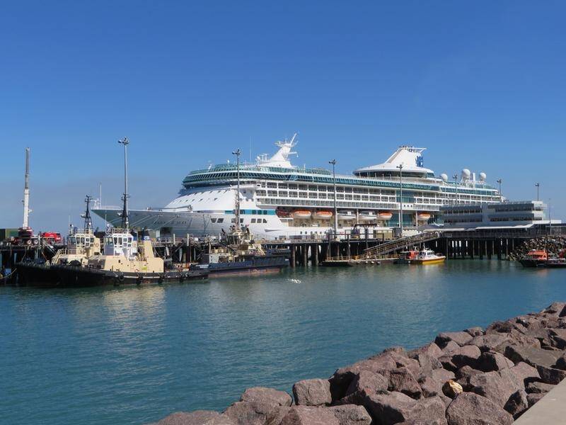 A lease held over the Port of Darwin, which is frequented by cruise ships, won't be cancelled. (HANDOUT/GREGG TRIPP)
