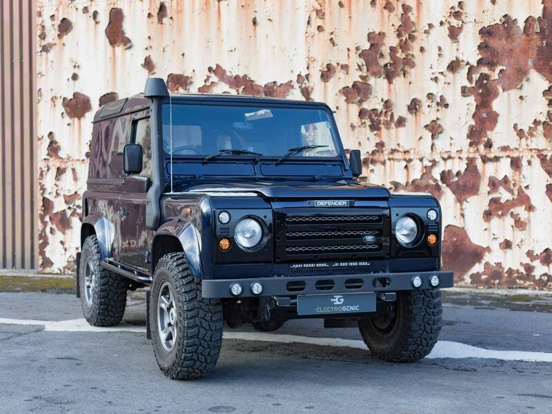 Cars like this classic Land Rover Defender can be converted by Electrogenic into an EV. (PR HANDOUT IMAGE PHOTO)