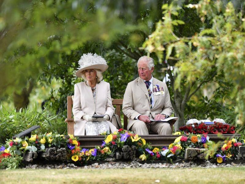 Britain's Prince Charles and Camilla, Duchess of Cornwall, have paid their respects to the Anzacs.