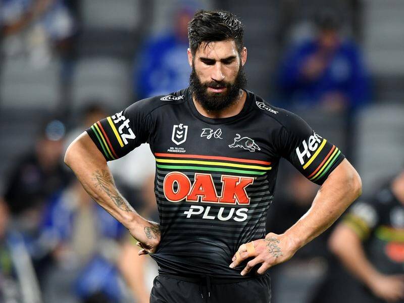 Penrith's James Tamou is still learning as a captain.