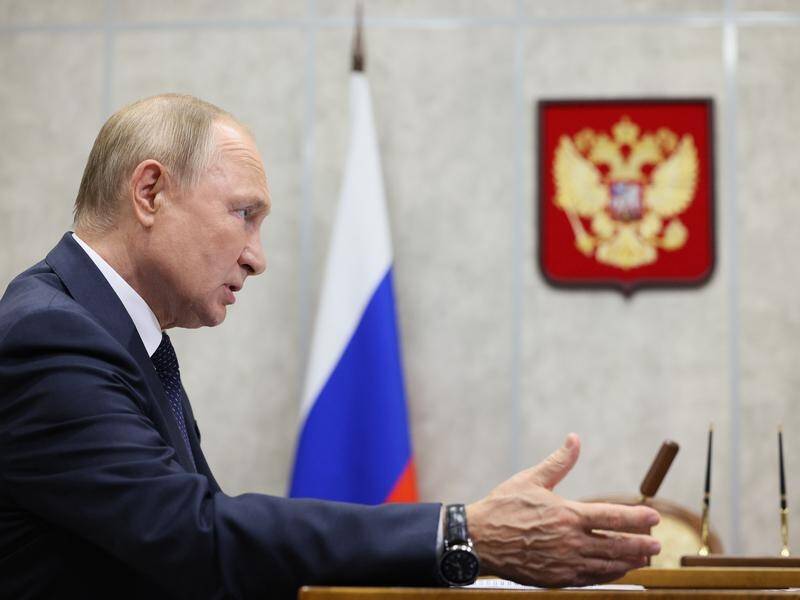 Vladimir Putin is taking a political risk in hopes of generating combat power through mobilisation. (AP PHOTO)