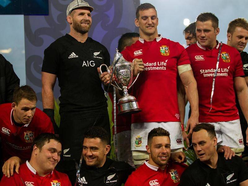 The last series between the British and Irish Lions and the All Blacks ended in a draw.