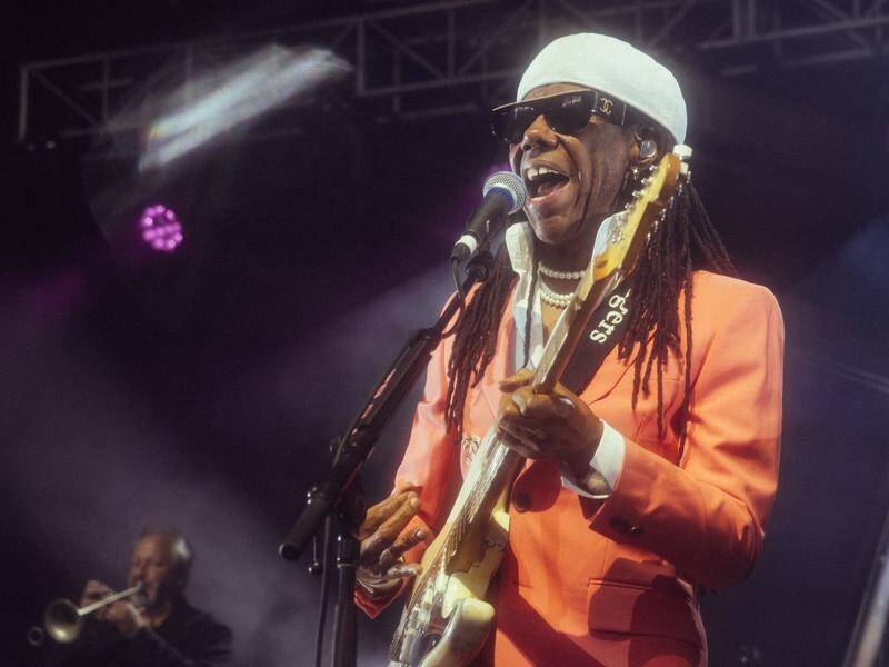 Performer and producer Nile Rodgers is being honoured as a ground-breaking pioneer. (HANDOUT/Melbourne International Jazz Festival)
