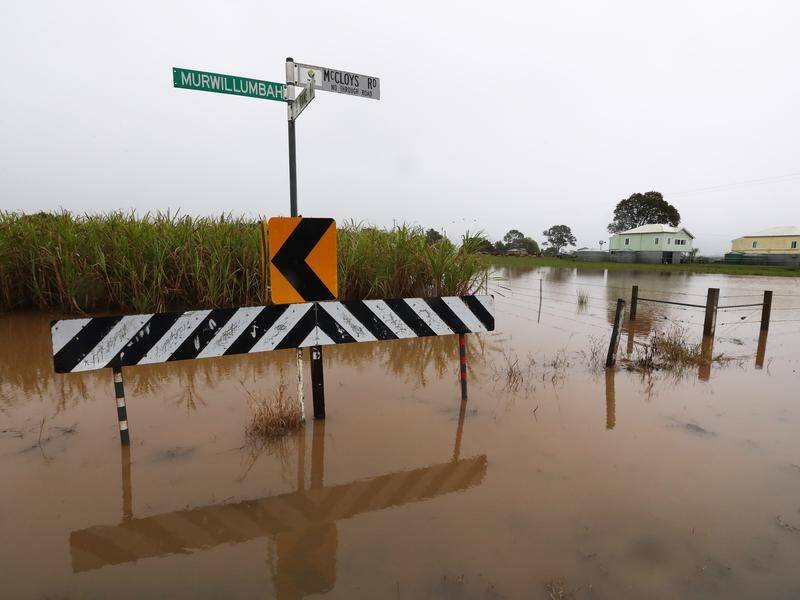 NSW communities are preparing for more destructive rain this week. (JASON O'BRIEN/AAP PHOTOS)