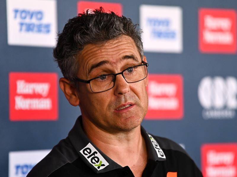 Leon Cameron will coach GWS for the last time on Saturday against Carlton.