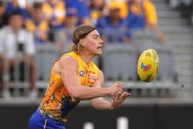 West Coast's Harley Reid has won plenty of admirers in the early days of his AFL career. (Richard Wainwright/AAP PHOTOS)