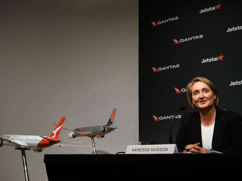 New Qantas chief executive Vanessa Hudson has vowed to win back the trust of the Australian public. (Bianca De Marchi/AAP PHOTOS)