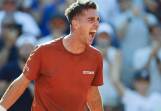 Thanasi Kokkinakis needs to get out the blocks quick in his third-round match at the French Open. (AP PHOTO)