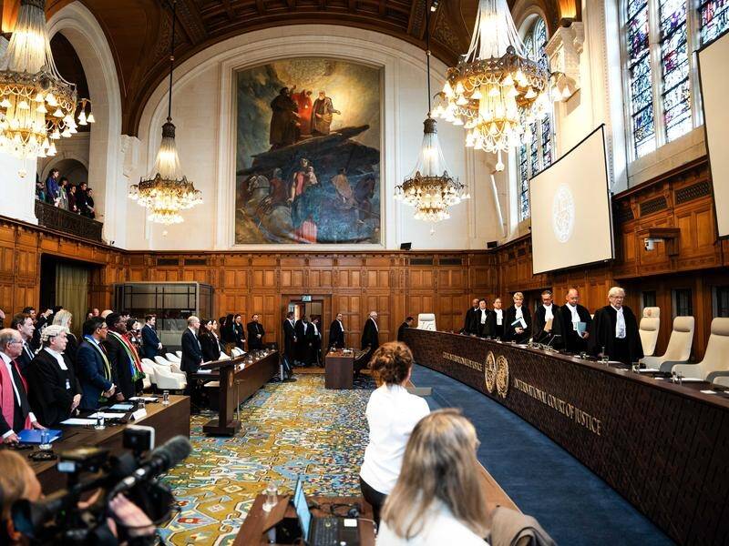 A hearing at the International Court of Justice will only focus on issuing emergency measures. (EPA PHOTO)