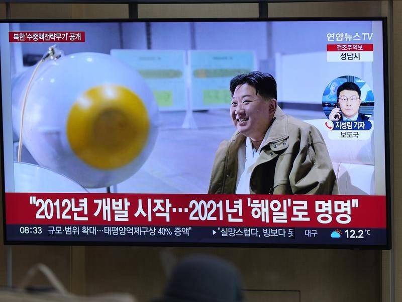 North Korea has reportedly detonated a non-nuclear payload in waters off its east coast. (AP PHOTO)